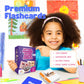 Letters, Numbers, Colors, Shapes & Animals Flashcards for Toddlers | Fun Educational Learning Toys | Premium Quality Cards for Kids Ages 1-3 | Early