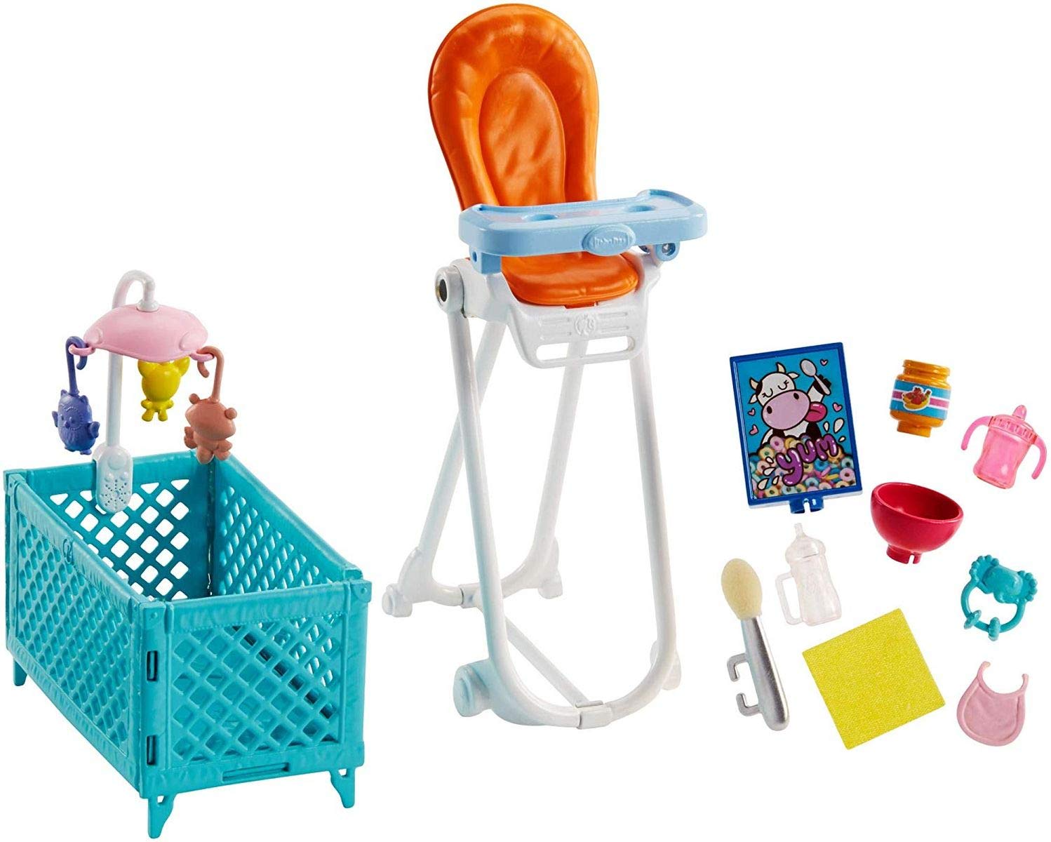Barbie Babysitters Inc. Feeding Playset