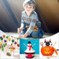 KIHACO Hammering and Pounding Toys for Kids Include 1 Wood Hammer and 30 Bamboo Nails Improve Fine Motor Skills Friendly Natural Wooden Educational