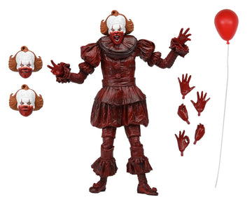 NECA - Welcome to Derry - 7" Scale Action Figure - Ultimate Blood Pennywise