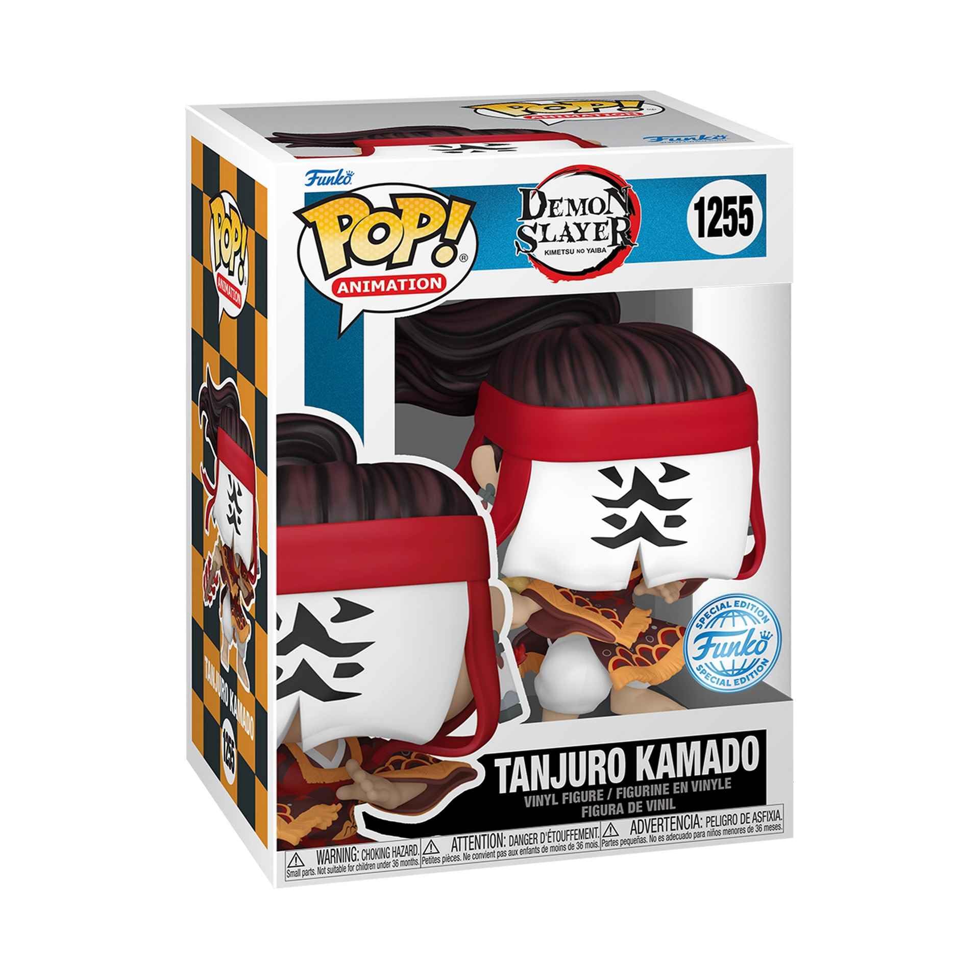 Funko Pop Demon Slayer Tanjuro Kamado Hinokami Kagura Figure Special Edition Multicolor Exclusive #1255