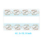 MUSNOW 2Pack Cinnamoroll Tablecloth Disposable Tablecloth Birthday Party Supplies and Decorations for Kid Boy Baby Shower Rectangle Tables 70"X42"