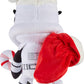 Mattel Star Wars Stormtrooper Plush Doll & Ornament, 10-inch Soft Toy with Santa Cap, Candy Cane & Sack that Stores the Holiday Decoration