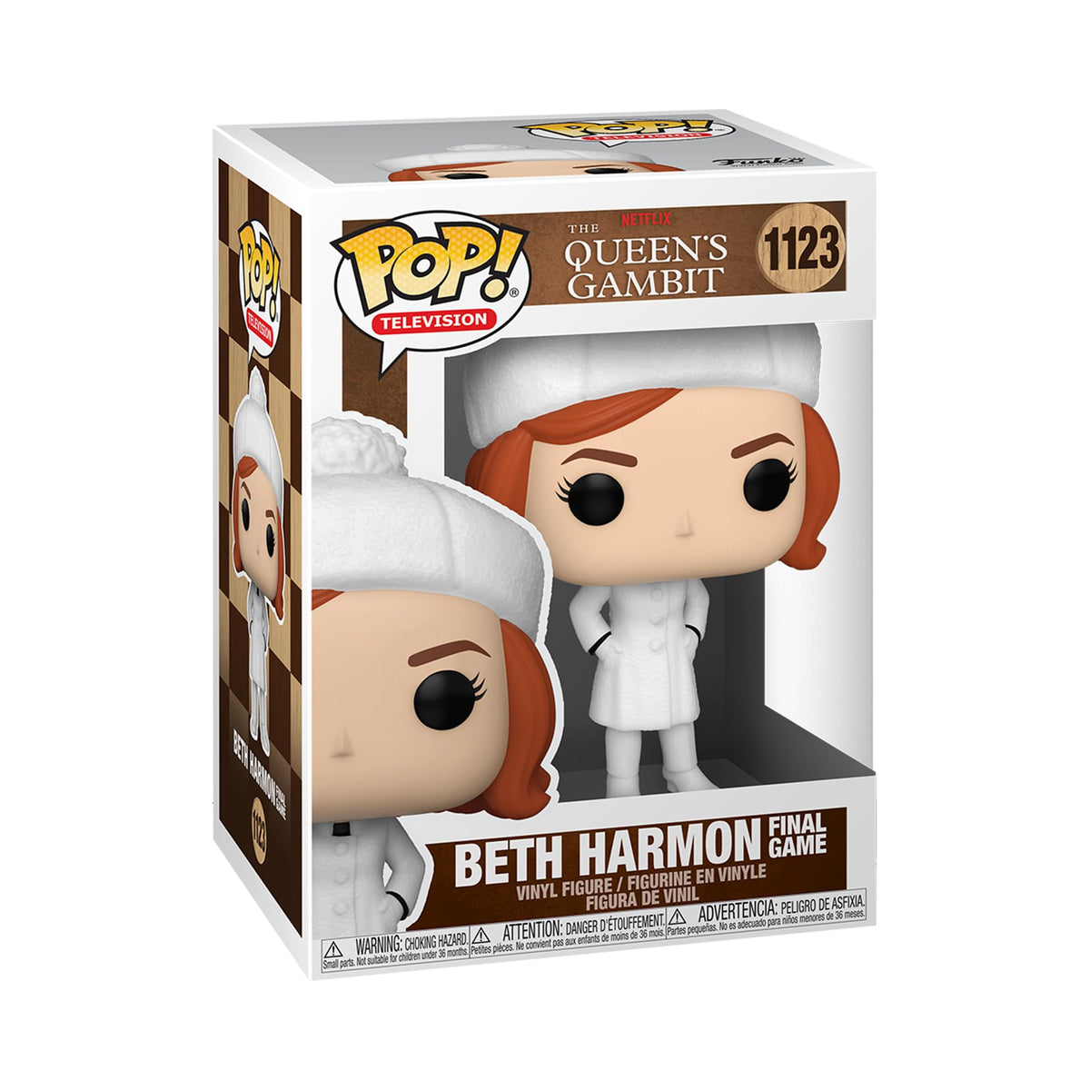 Funko Pop TV: Queens Gambit - Beth Harmon - (Finale) Multicolor, 3.75 Inches - Queen's Gambit - Collectable Vinyl Figure - Gift Idea - Official