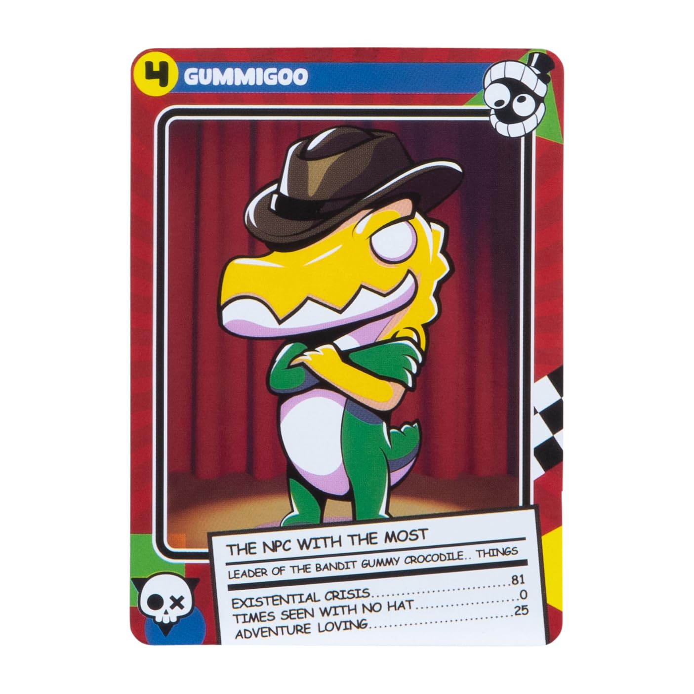 The Amazing Digital Circus Officially Licensed Gummigoo Vinyl Figure, Quality 4" Boxed Collectible Figure with Luminous Skin and Collector Card, 4
