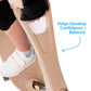 Ookkie Kids Learner Skateboard, Helps Develop Balance & Self Confidence, 4-in-1 Skateboard, Easy Setup, Gift Idea (Sand)