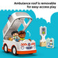 LEGO DUPLO Town Ambulance & Driver Building Toy Playset - Preschool Learning and Educational Ambulance Toy for Toddlers, Boys and Girls, Ages 2+ -