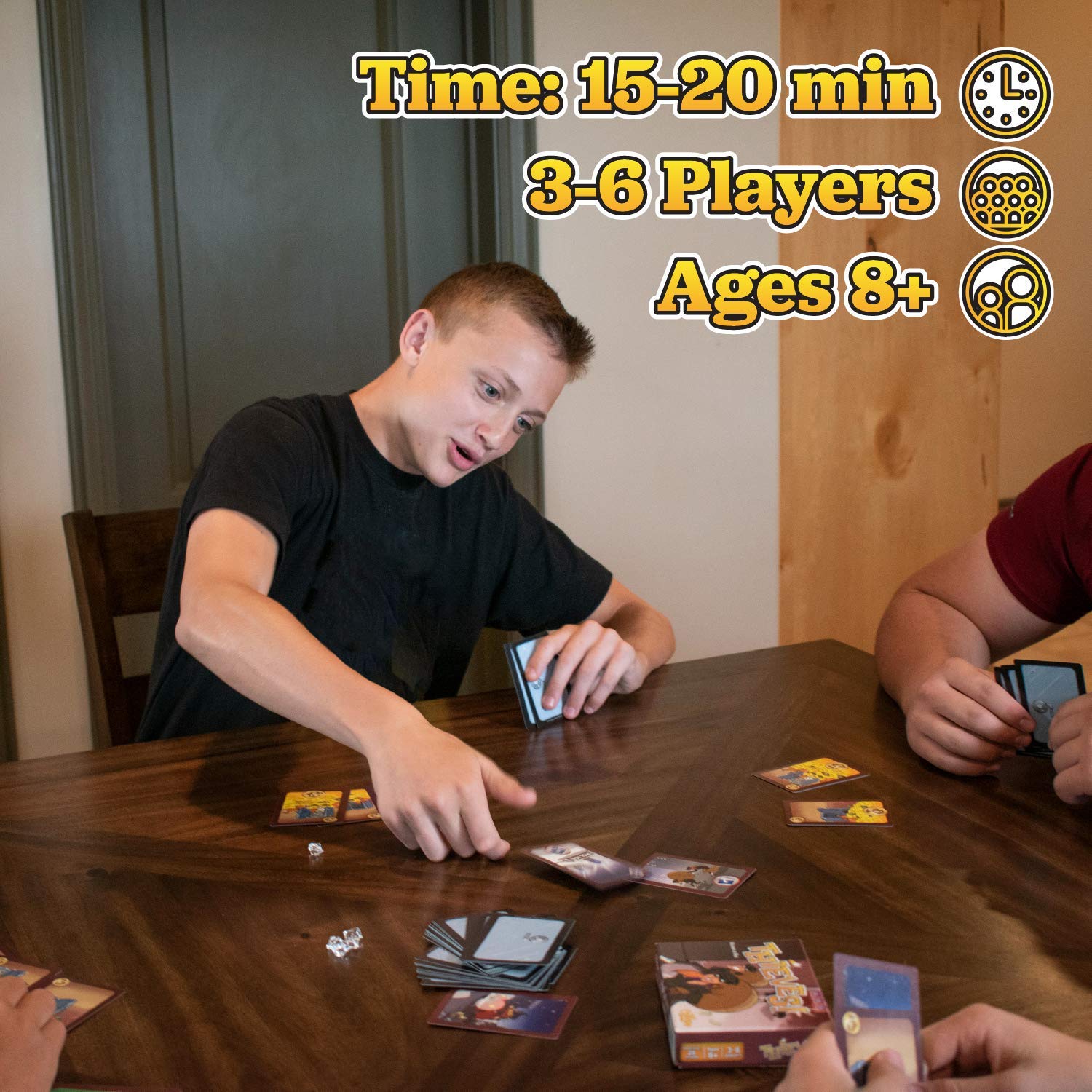 Calliope Thieves! Card Game - Pull Off the Heist of the Century - Fast Paced, Easy to Learn Family Game