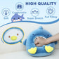 MOIEMIAS Original Adorkable Duck Plush Toy Pillow 8.66? Cute Shark Stuffed Animal Soft Fluffy Squishy Plushie with Shark Outfit Gift for Kids Bedroom