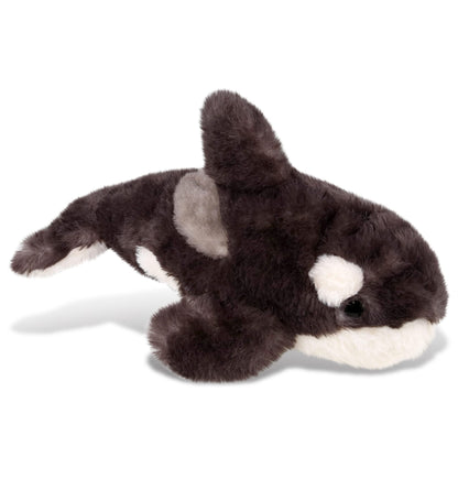 Puzzled Wild Killer Whale Small Super-Soft Stuffed Plush Cuddly Animal Toy - Ocean Life Theme - 11.5 INCH - Unique Huggable Loveable New Friend Gift