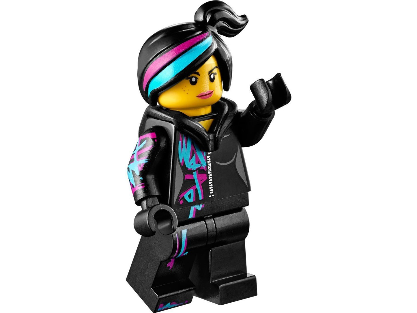 Lego The Movie Minifigure: Wyldstyle with Hoodie Down