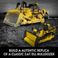 Mould King Bulldozer Technique Building Set, App-Controlled 2.4G RC Bulldozer Truck Construction Vehicle Toys with Engines, DIY Engineering Model Sets