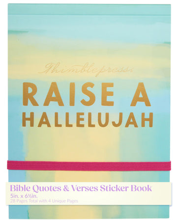 WORLD TRAVELER Eccolo Thimblepress Bible Blessings Sticker Book. 28 Pages of Inspirational and Prayer Themed Stickers
