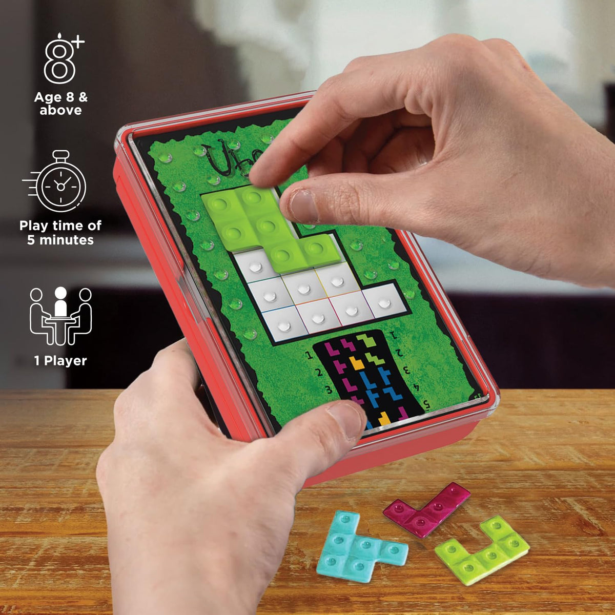 Kosmos Ubongo: The Brain Game to Go | Brain Puzzle Game