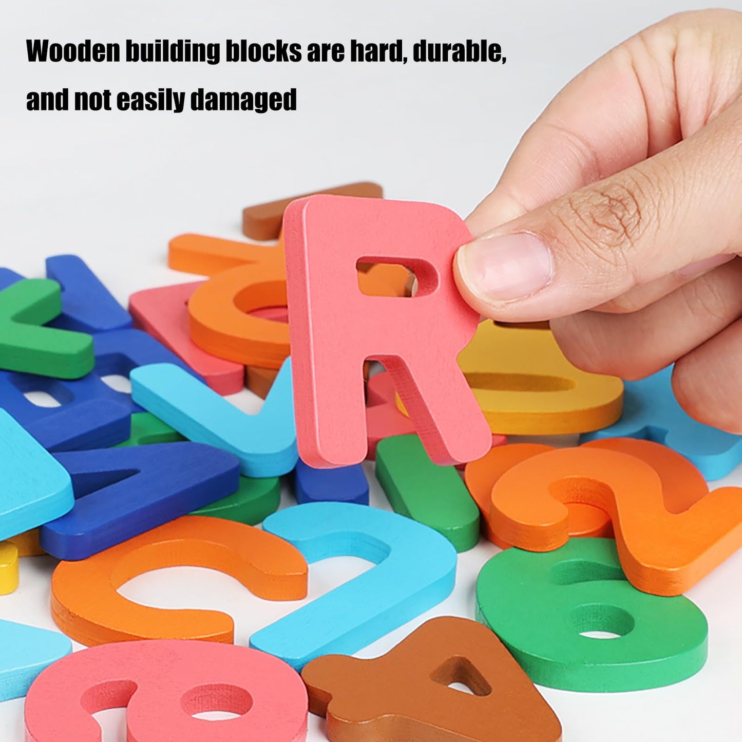Alphabet Puzzle Toy, Numbers and Alphabets Flash Cards Set for 4 Year Old