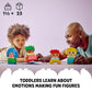 LEGO DUPLO My First Big Feelings & Emotions Interactive Toy, Colored Building Bricks and 4 Characters, Social and Emotional Play for Preschoolers, 1