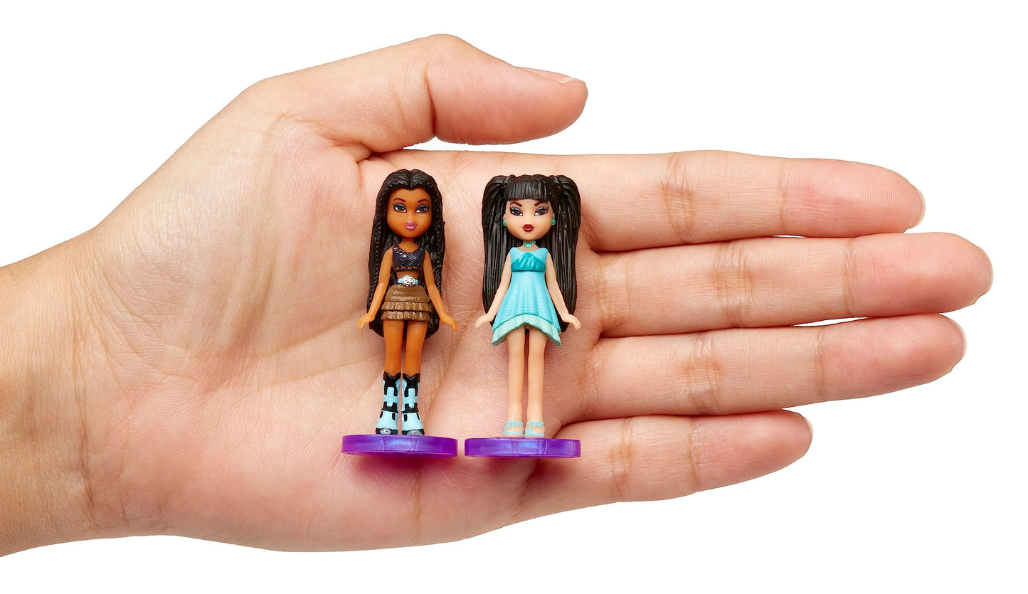 MGA's Miniverse Mini Bratz Series 2 Collectible Figures, 2 Mini Bratz in Each Pack, Blind Packaging Doubles as Display, Y2K Nostalgia, Collectors Ages