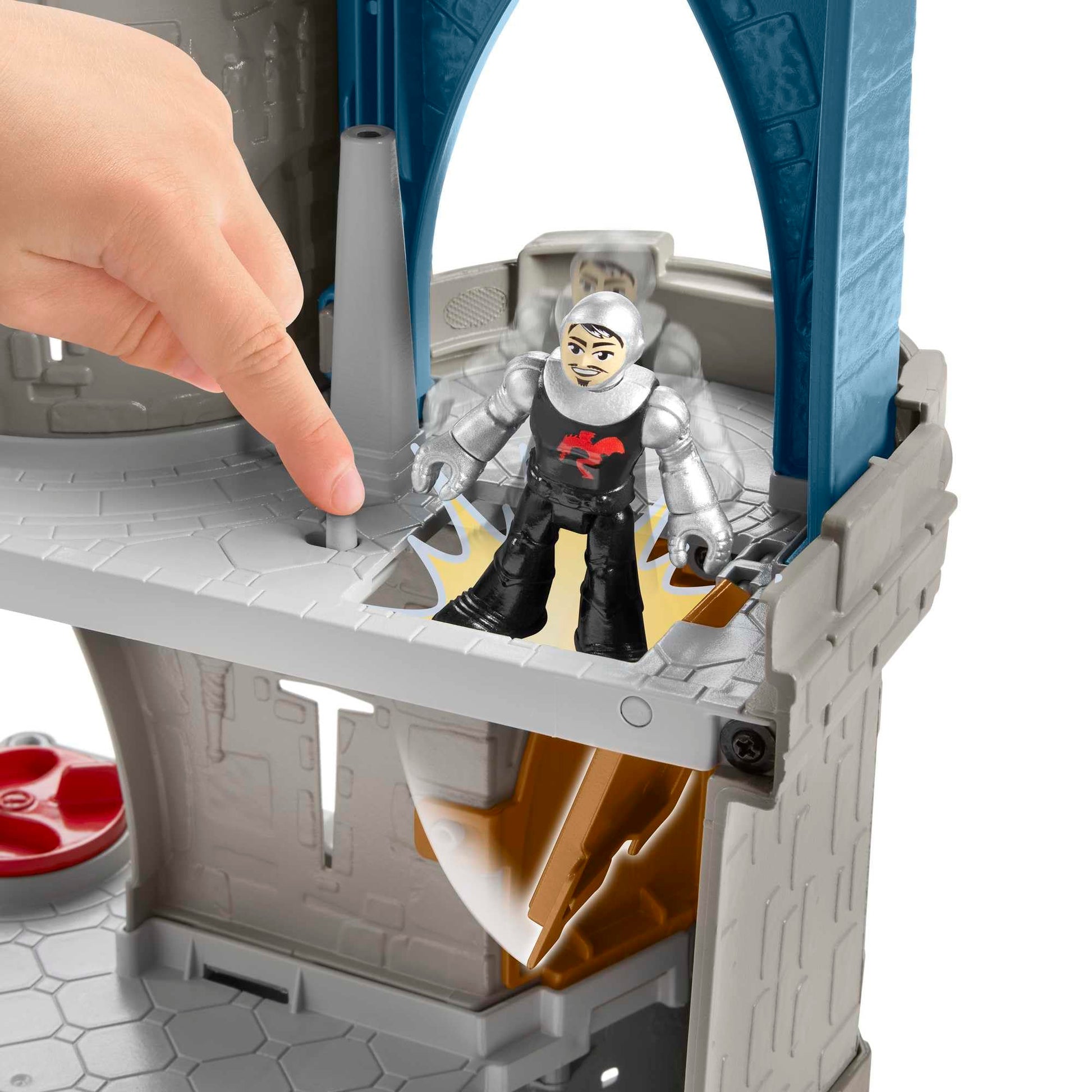 Fisher Price Imaginext The Lion's Kingdom Castle Medieval-Themed Playset with Figures for Preschool Kids Ages 3 to 8 Years, Mixed, 0194735009640