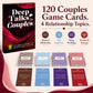 Hesuuho Couples Games for Date Night, 120 Conversation Game Cards for Couples, Relationship Card Game to Build Deeper Connection & Trust, Anniversary