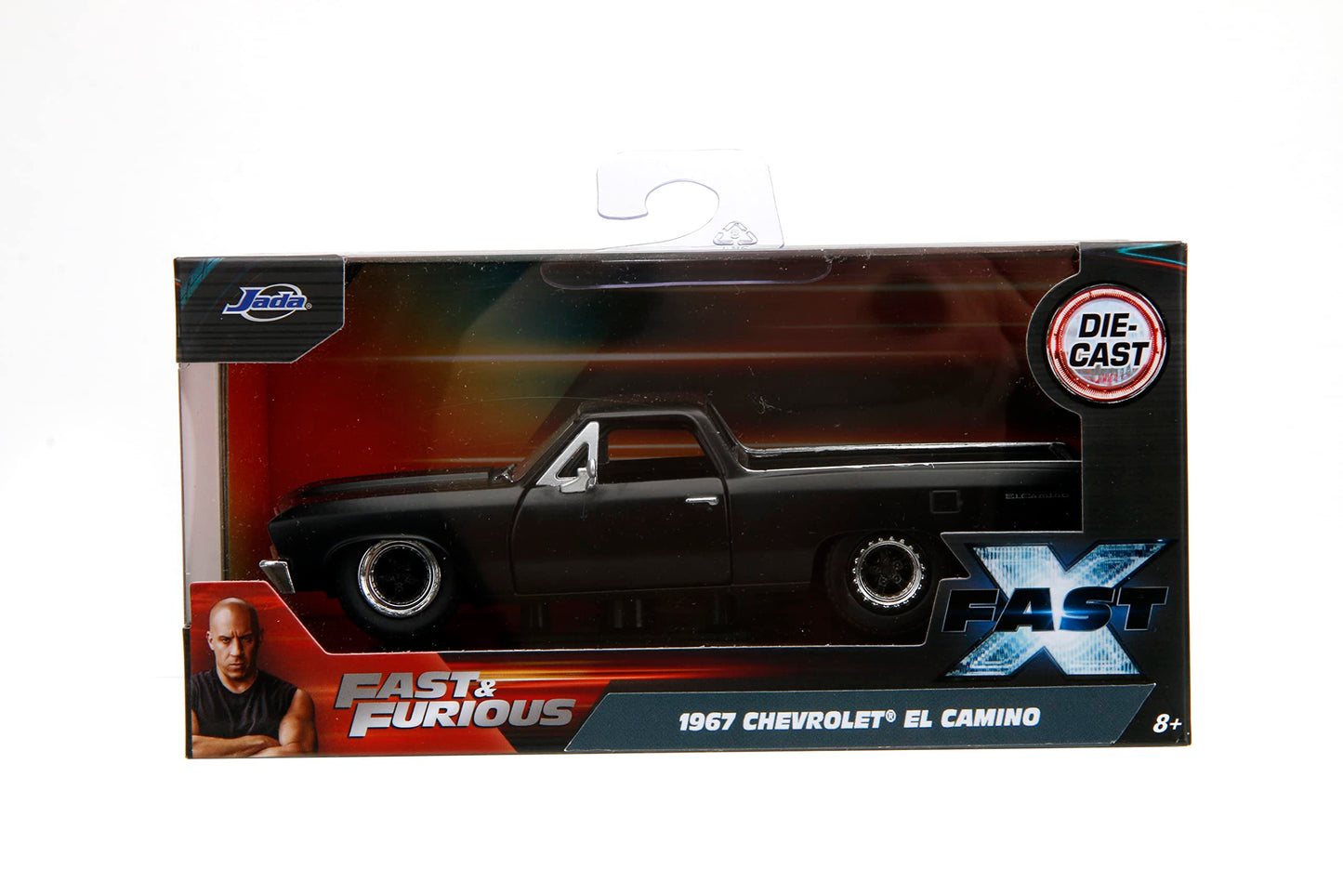 Jada Fast & Furious Fast X 1:32 1967 Chevrolet El Camino Die-Cast Car, Toys for Kids and Adults