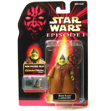 Star Wars, Episode I: The Phantom Menace, Boss Nass Action Figure, 3.75 Inches