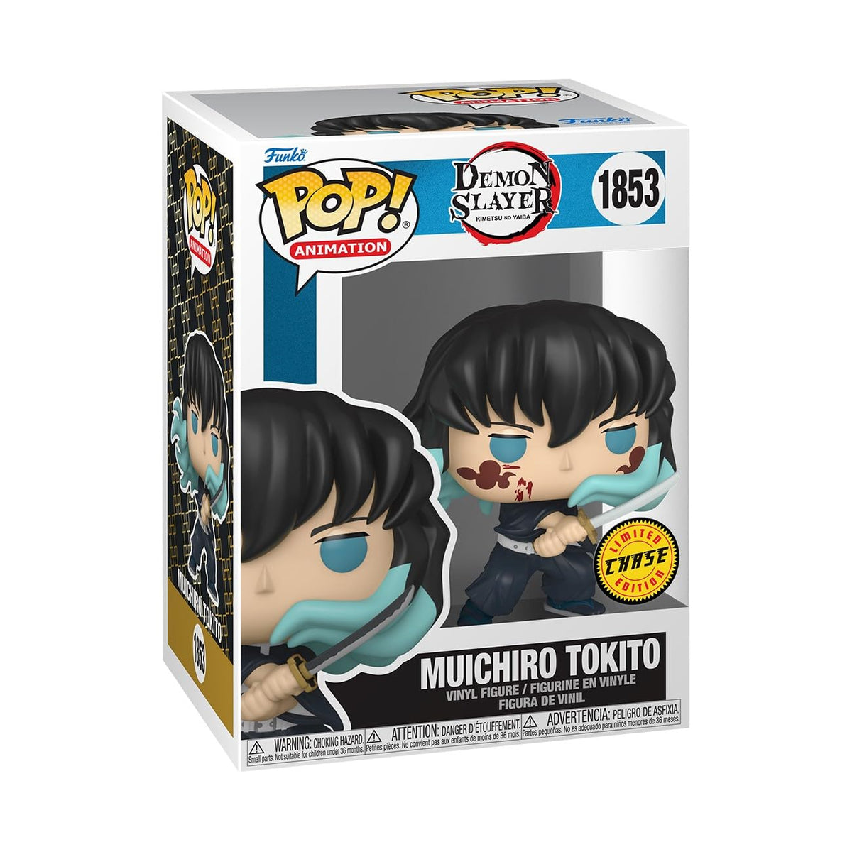 Funko POP! Demon Slayer - Muichiro (Attack) - 1 in 6 Chance of Rare Chase