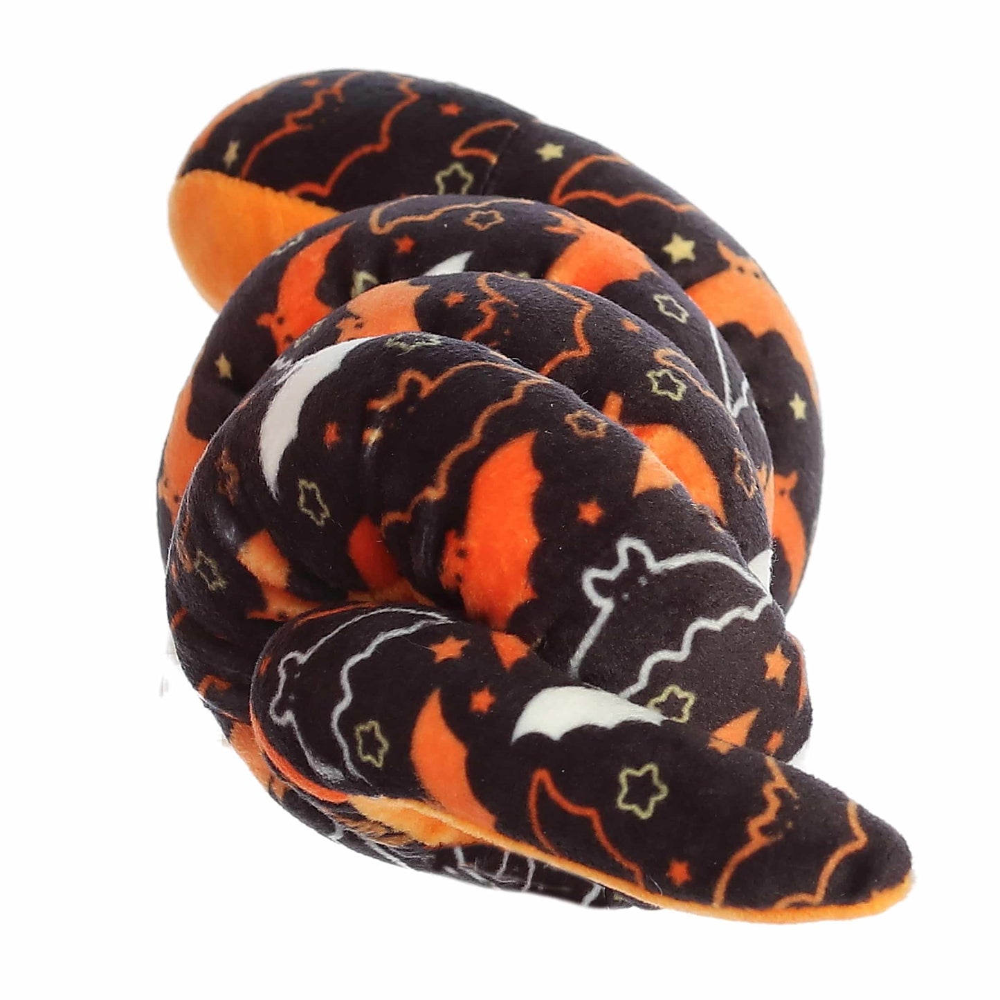 Aurora Spooky Snake Night Flight Snake Stuffed Animal - Vibrant Colors for an Eye-Catching Design - Perfect for Halloween Costumes and Gifts