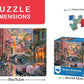 Majestic by Springbok - Venice Evening - 1000 Piece Jigsaw Puzzle Illustration of Venice Canal at Sunset