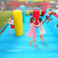 Inflatable Bounce House for Big Kids, 13.4x13 FT Large Bouncy Castle Upgraded Extra-Wide Slide, Blow Up Jumping Bouncer with Obstacle Poles & Target
