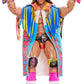 Mattel WWE Ultimate Edition Action Figure & Accessories Set, Warrior 6-inch Collectible with 30 Articulation Points, Swappable Pieces & Entrance Gear
