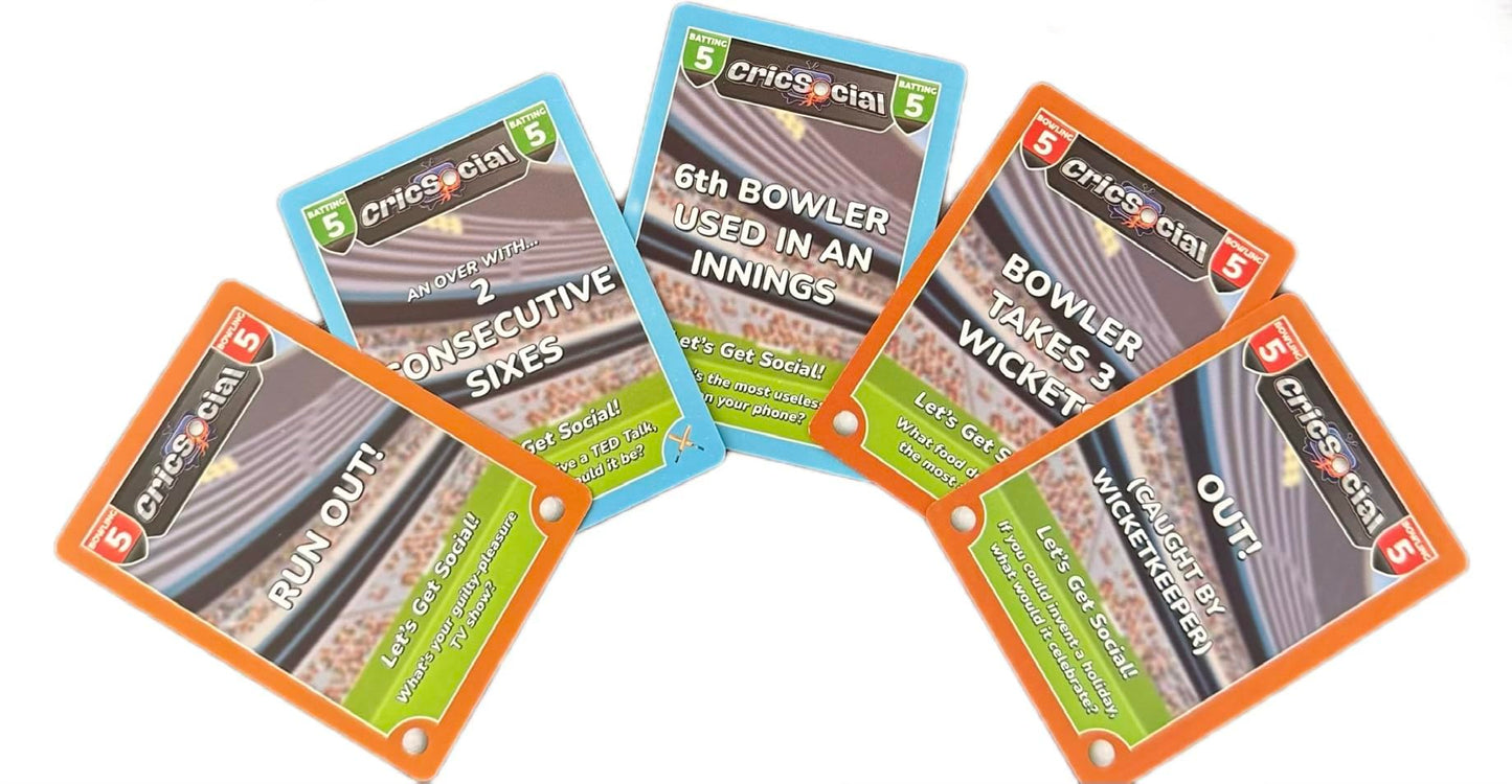 CricSocial™ - The Ultimate Cricket-Based Card Game