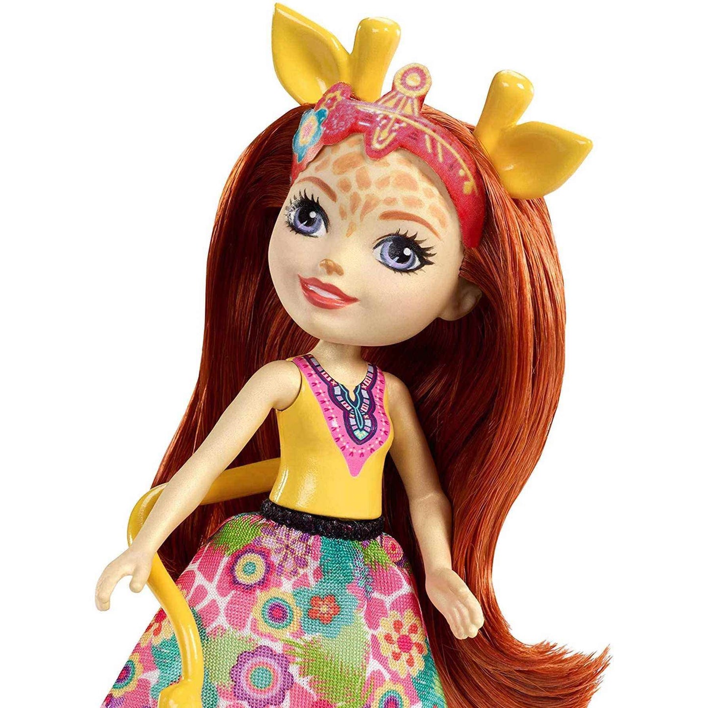 Mattel Enchantimals Doll with Giraffe She Can Ride!