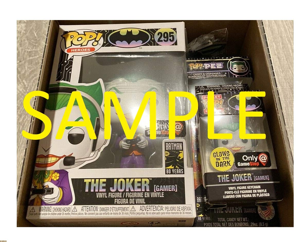 Funko Pop! DC Gamer Batman Joker 5 Piece Mystery Box Exclusive