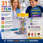 STEM Magic Mixer® Science Kit for Kids Ages 4-7 - 31 Hands-On STEM Experiments | Slime, Oobleck & Color-Changing Reactions | 136-Page PhD-Designed