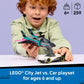 LEGO City Jet vs. Car Building Toys for Kids - Vehicle Sets for Boys & Girls, Ages 6+ - Gift for Birthdays - Toy Car & Jet W/Driver & Pilot