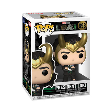 Funko Pop Marvel: Loki - President Loki Vinyl Bobblehead - Collectable Vinyl Figure - Gift Idea - Official Merchandise - Toys for Kids & Adults