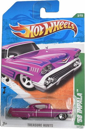 Hot Wheels '58 Impala, Treasure Hunts 3/15