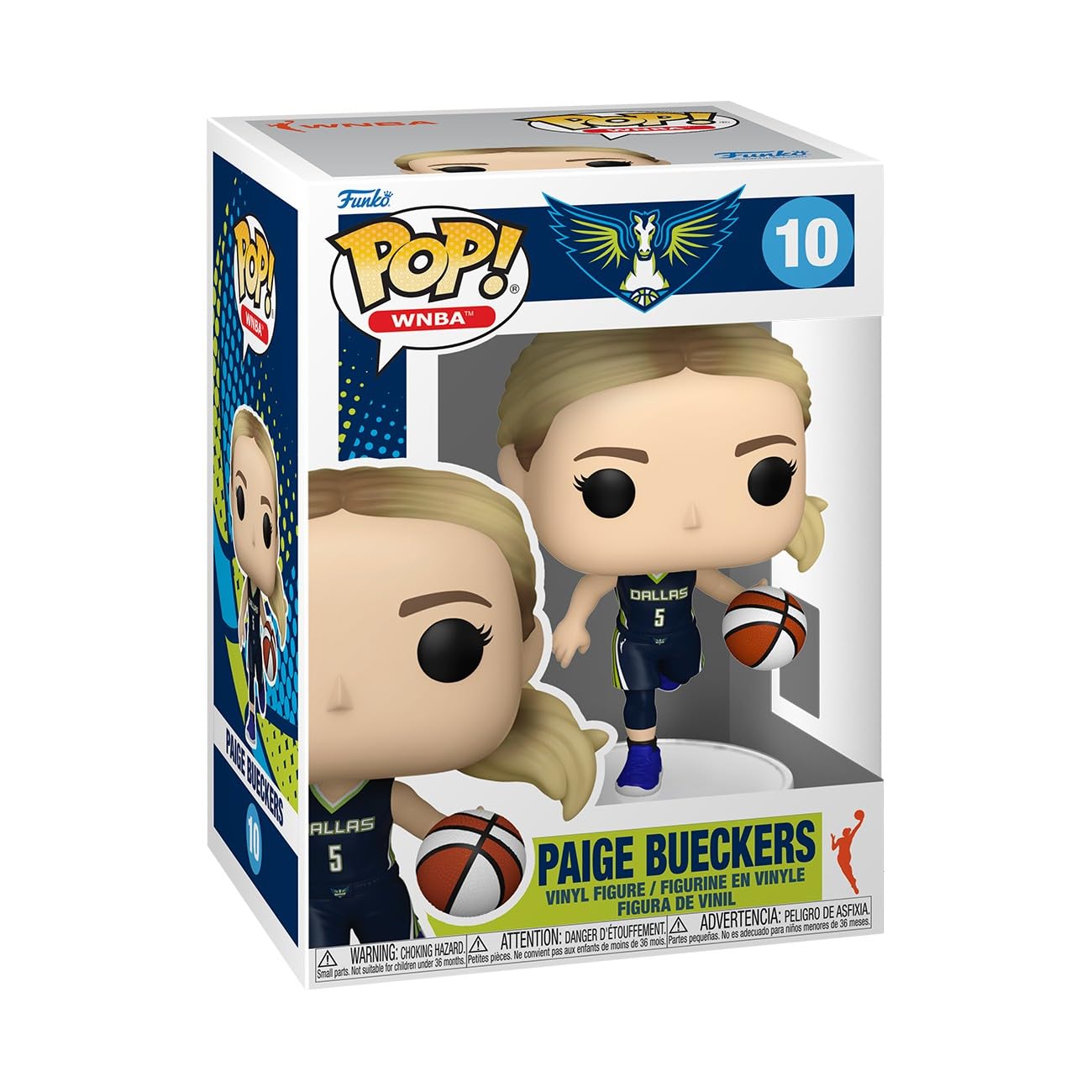 Funko Pop! WNBA: Dallas Wings - Paige Bueckers - Collectable Vinyl Figure - Gift Idea - Official Merchandise - Toys for Kids & Adults - Sports Fans
