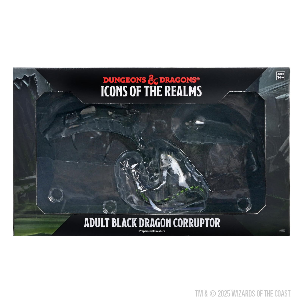 WizKids D&D Icons of the Realms: Adult Black Dragon Corruptor [2025]