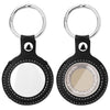 QWORK Coin Holder Keychain, 2 Pack Double-Sided Transparent Coin Display Case for AA Medallions, Challenge Coins, and Recovery Chips - Coin Collection