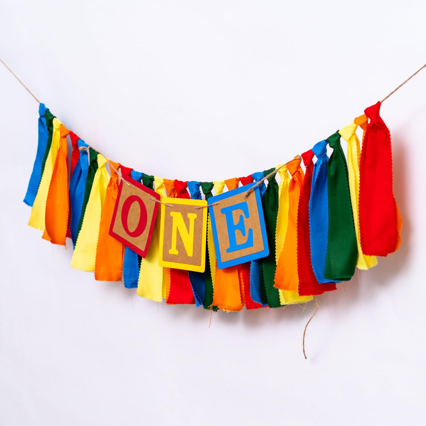 Upfirst Colorful One High Chair Banner