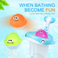 Bath Toy Sets, 36 Foam Bath Letters and Numbers, Floating Squirts Animal Toys Set with Fishing Net and Organizer Bag, Fish Catching Game for Babies