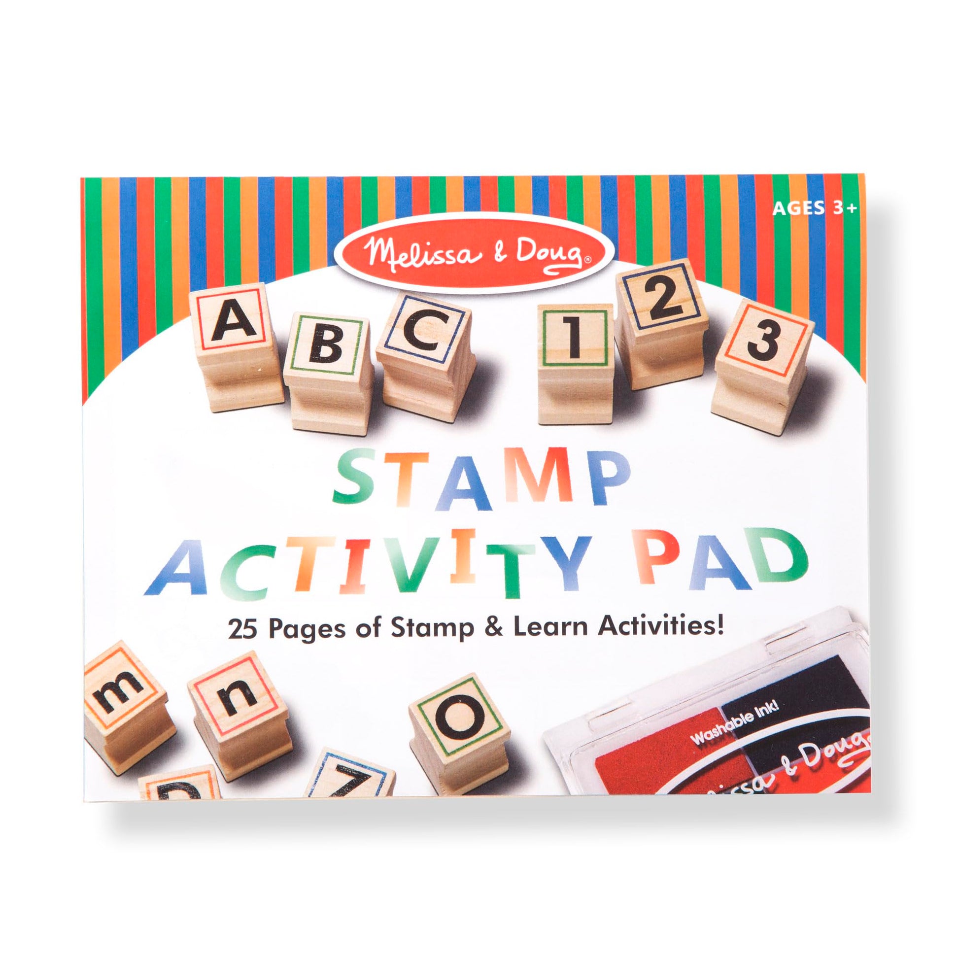Melissa & Doug Wooden ABC Activity Stamp Set, 1 EA