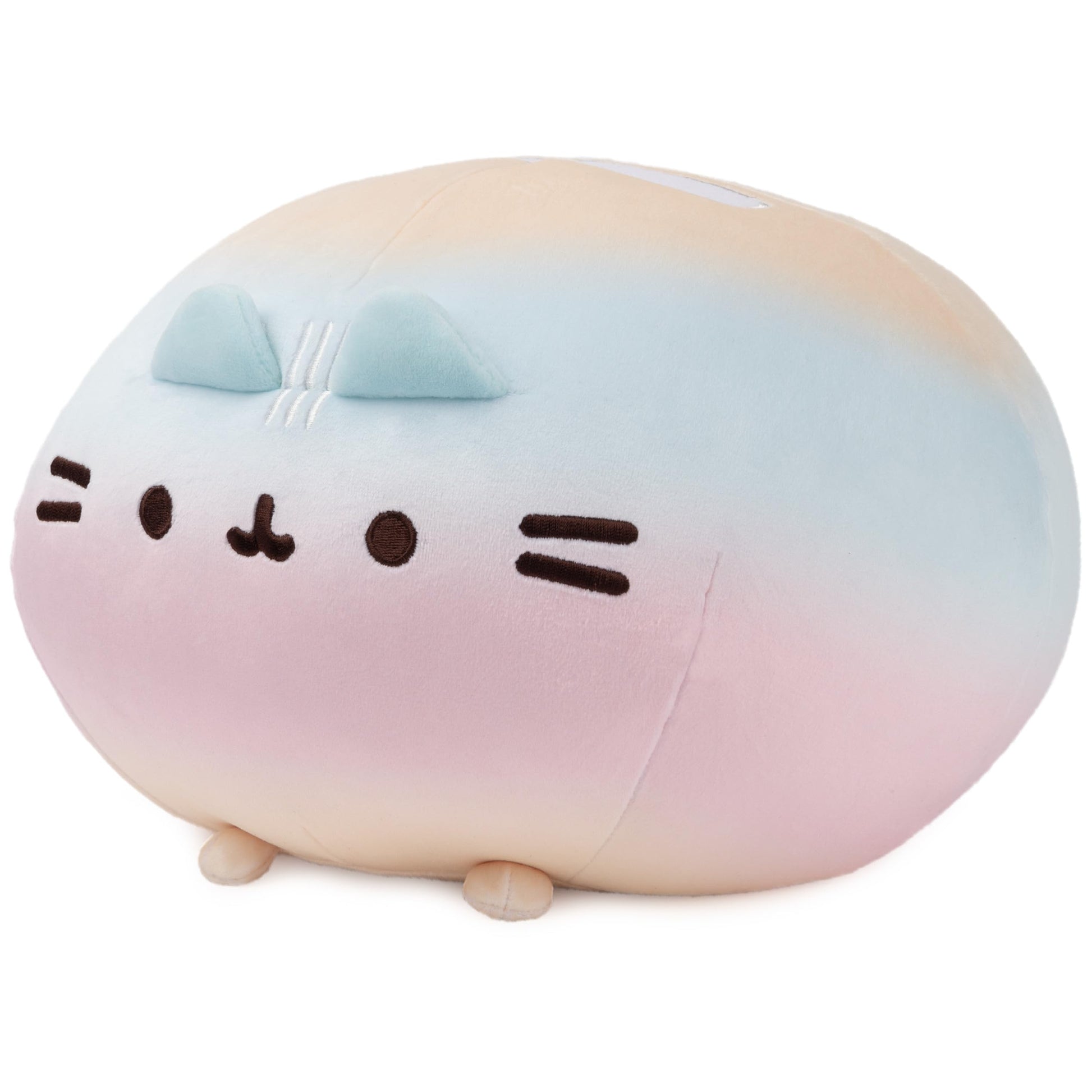 GUND Pusheen Rainbow Round Squisheen 11-Inch Squishy Plush Toy; Ages 8+