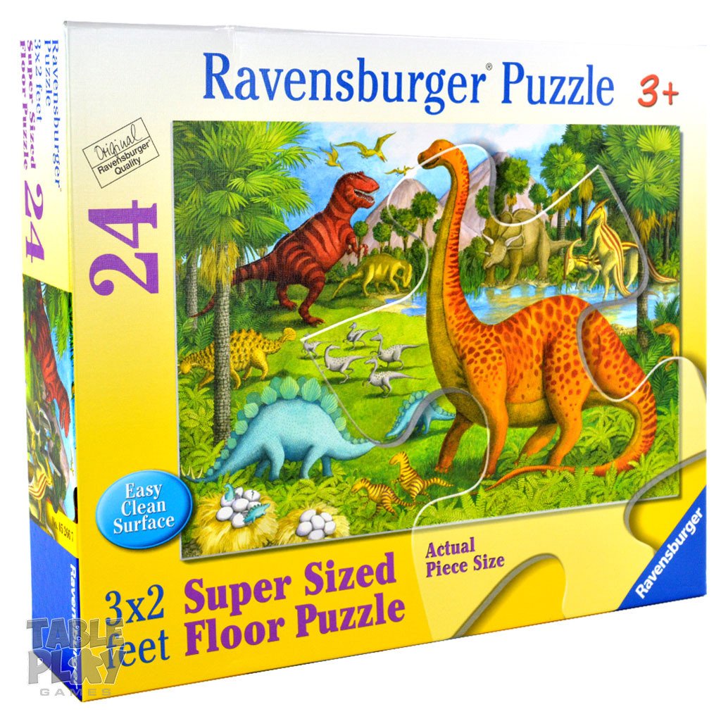Ravensburger 36" X 24" 24 Piece Dinosaur Floor Puzzle