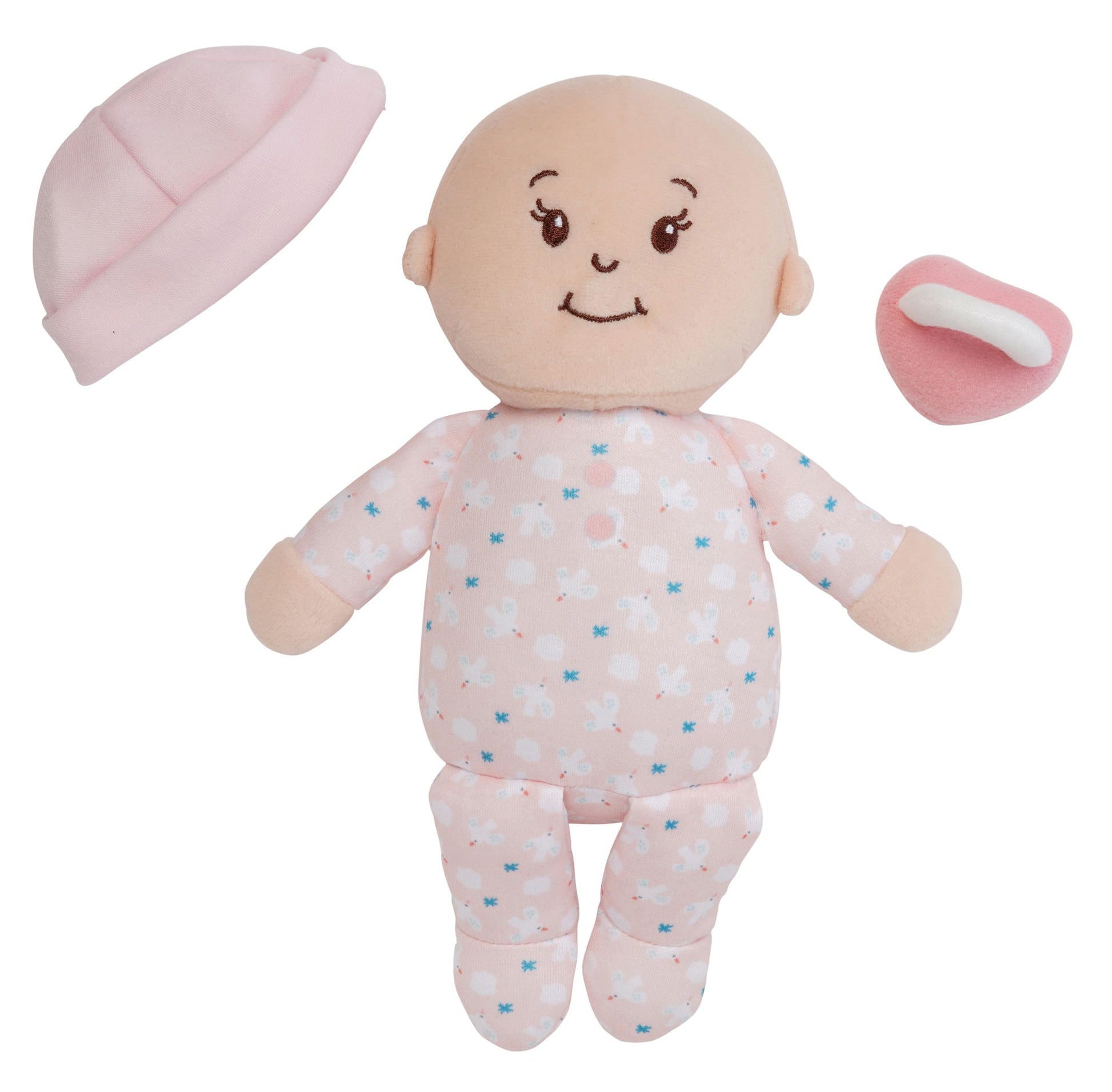 Love, Stella My First Doll Peach with Bassinet for Newborns and Infants by Manhattan Toy