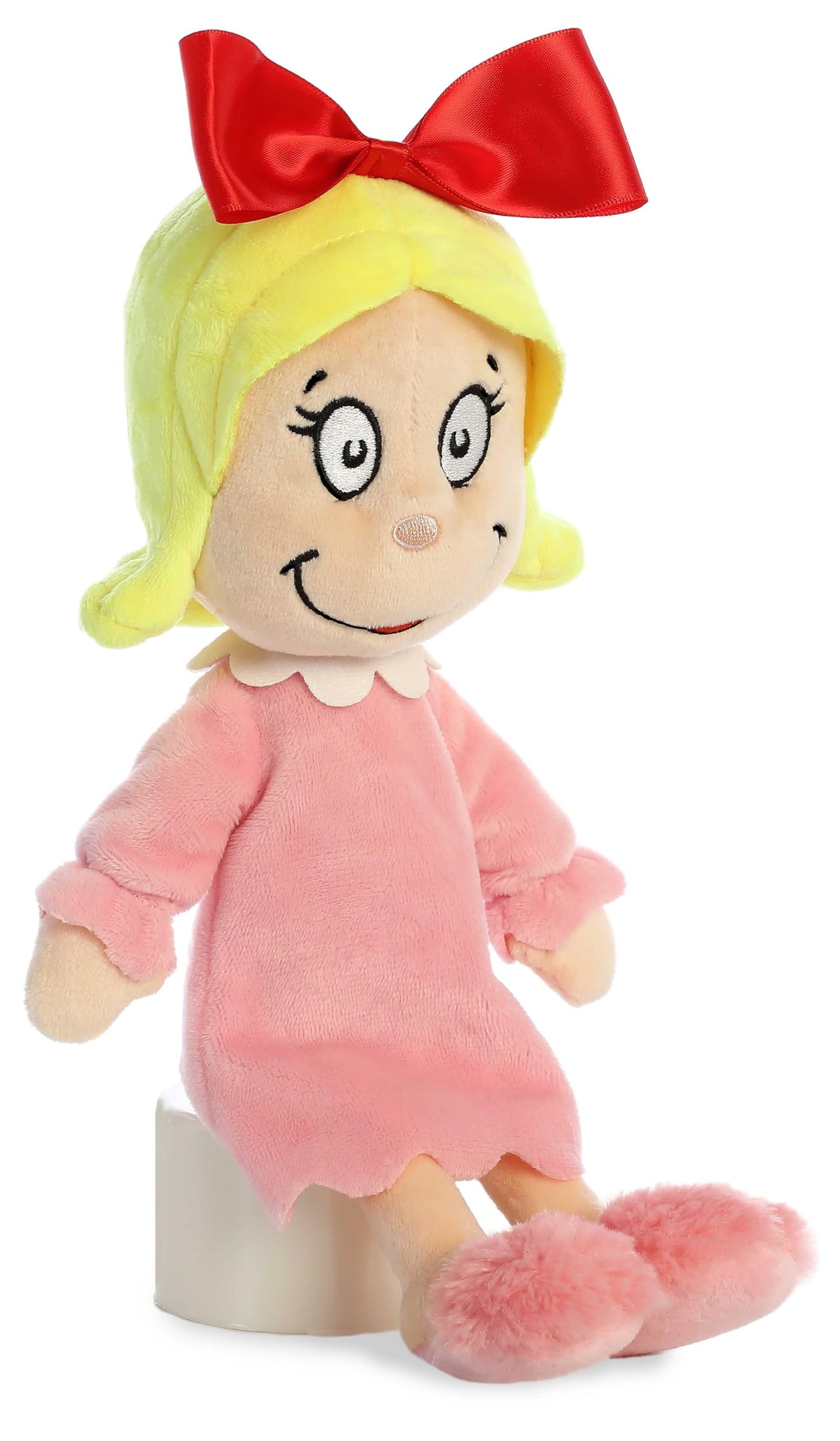 Aurora® Whimsical Dr. Seuss™ Cindy Lou Who Stuffed Animal - Officially Licensed Plush for Imaginative Play - Perfect for Kids and Adults - Multicolor