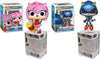 Funko Pop Sonic The Hedgehog + Protector: Pop! Games Vinyl Figure (Collector Gift Set Bundled with ToyBop Box Protector Case) (Metal Set of 2)