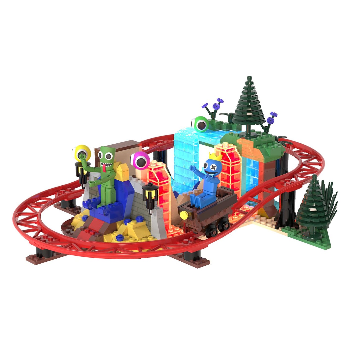 Rainbow Friends - Deluxe Buildable Set