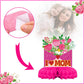 Happy Mother’s Day Party Decorations Honeycomb Centerpieces Best Mom Ever Party Supplies Table Centerpieces Sign Table Topper for Mother’s Birthday